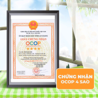 Chứng nhận ocop 4sao